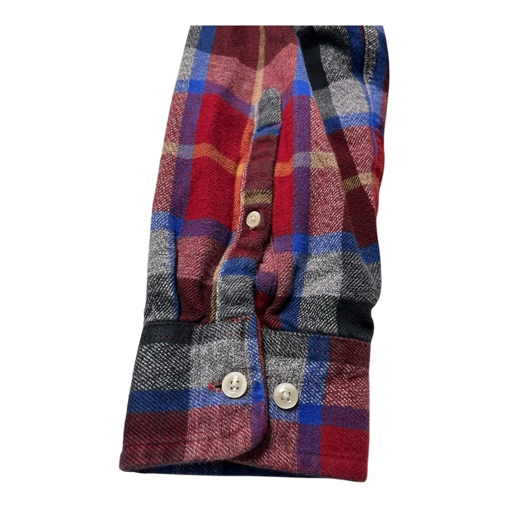 THE NORTH FACE Check Flannel Rugged Outdoors Long Sleeve Shirt Men’s Medium